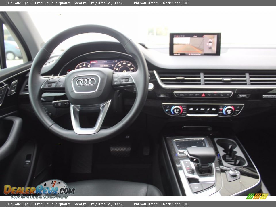 2019 Audi Q7 55 Premium Plus quattro Samurai Gray Metallic / Black Photo #21