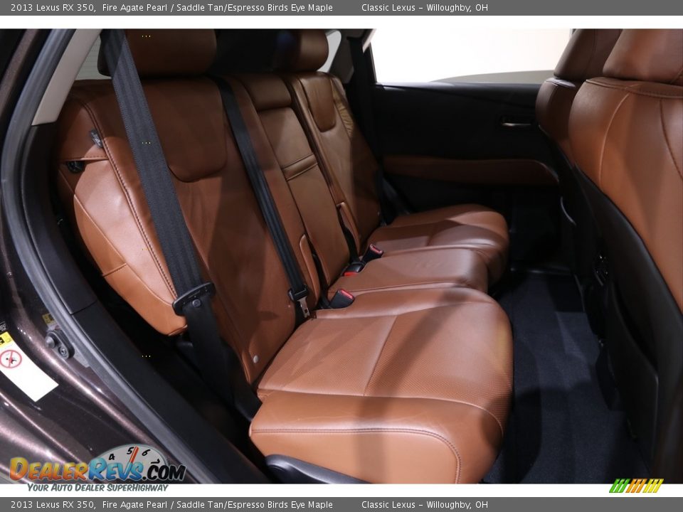 Rear Seat of 2013 Lexus RX 350 Photo #22