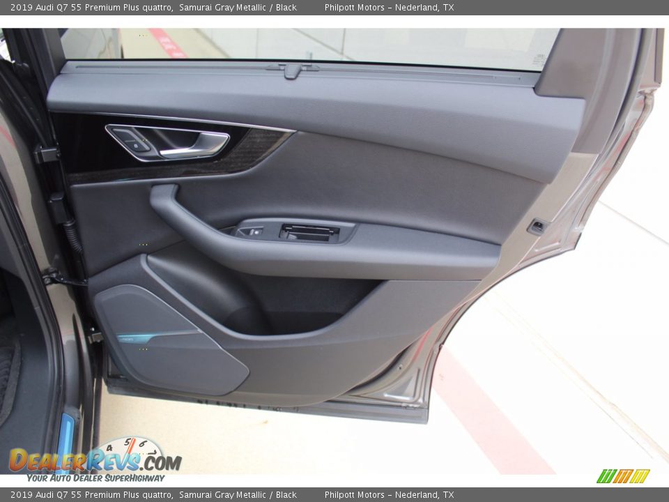 2019 Audi Q7 55 Premium Plus quattro Samurai Gray Metallic / Black Photo #25