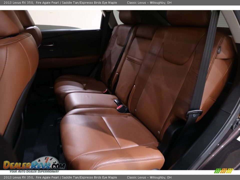 Rear Seat of 2013 Lexus RX 350 Photo #23