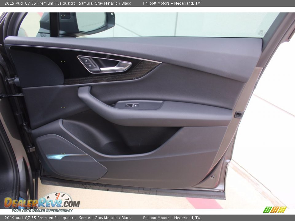2019 Audi Q7 55 Premium Plus quattro Samurai Gray Metallic / Black Photo #27