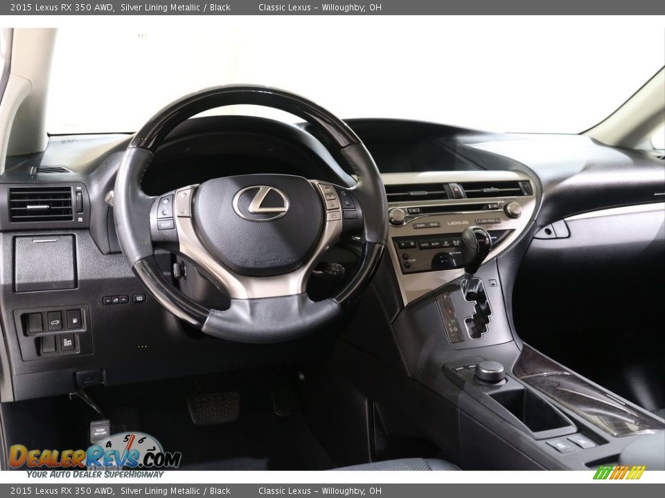 2015 Lexus RX 350 AWD Silver Lining Metallic / Black Photo #6