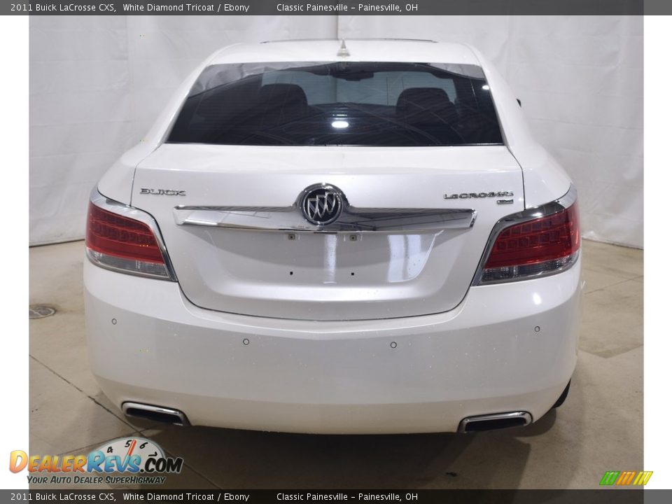 2011 Buick LaCrosse CXS White Diamond Tricoat / Ebony Photo #3