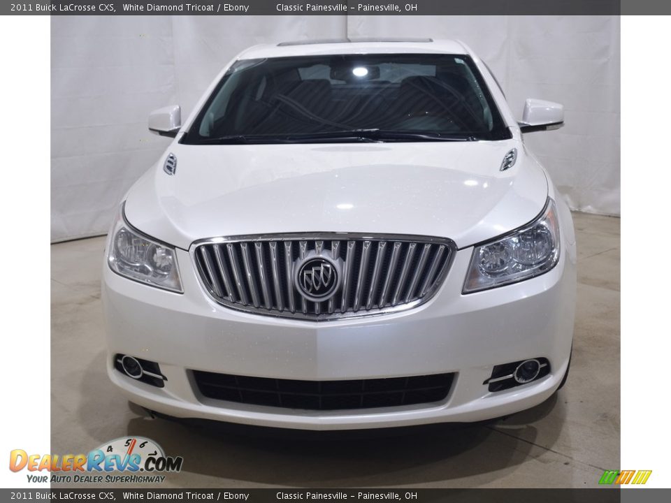 2011 Buick LaCrosse CXS White Diamond Tricoat / Ebony Photo #4