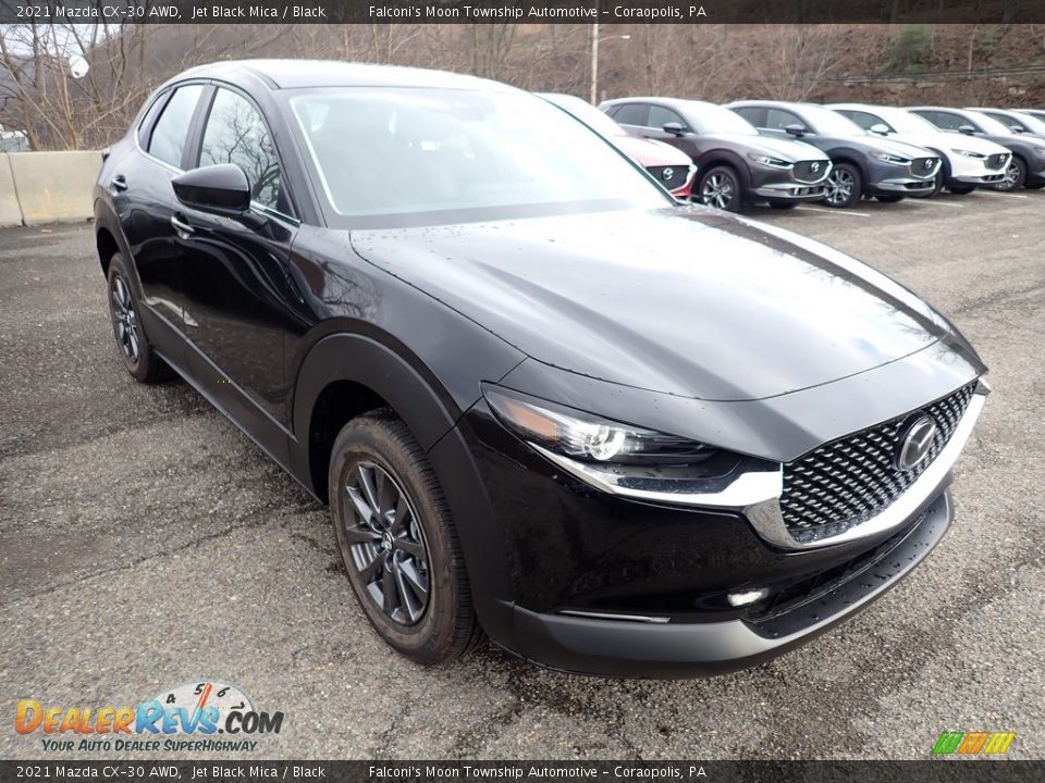 Front 3/4 View of 2021 Mazda CX-30 AWD Photo #3