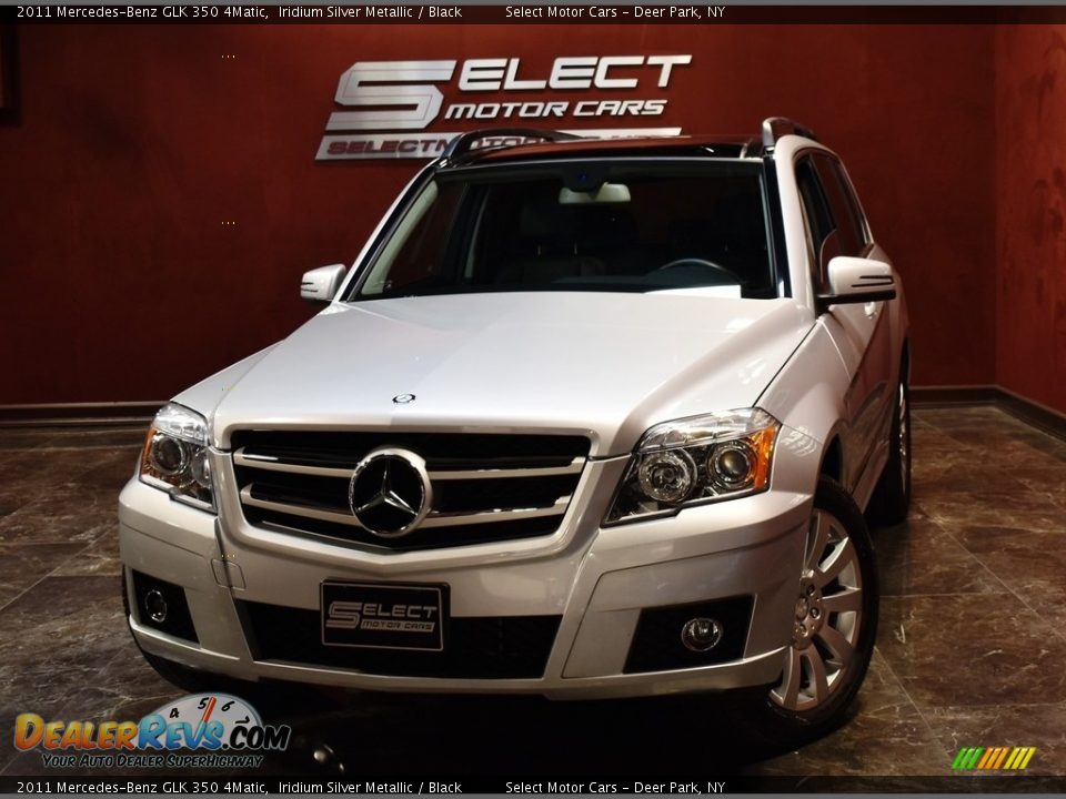 2011 Mercedes-Benz GLK 350 4Matic Iridium Silver Metallic / Black Photo #1