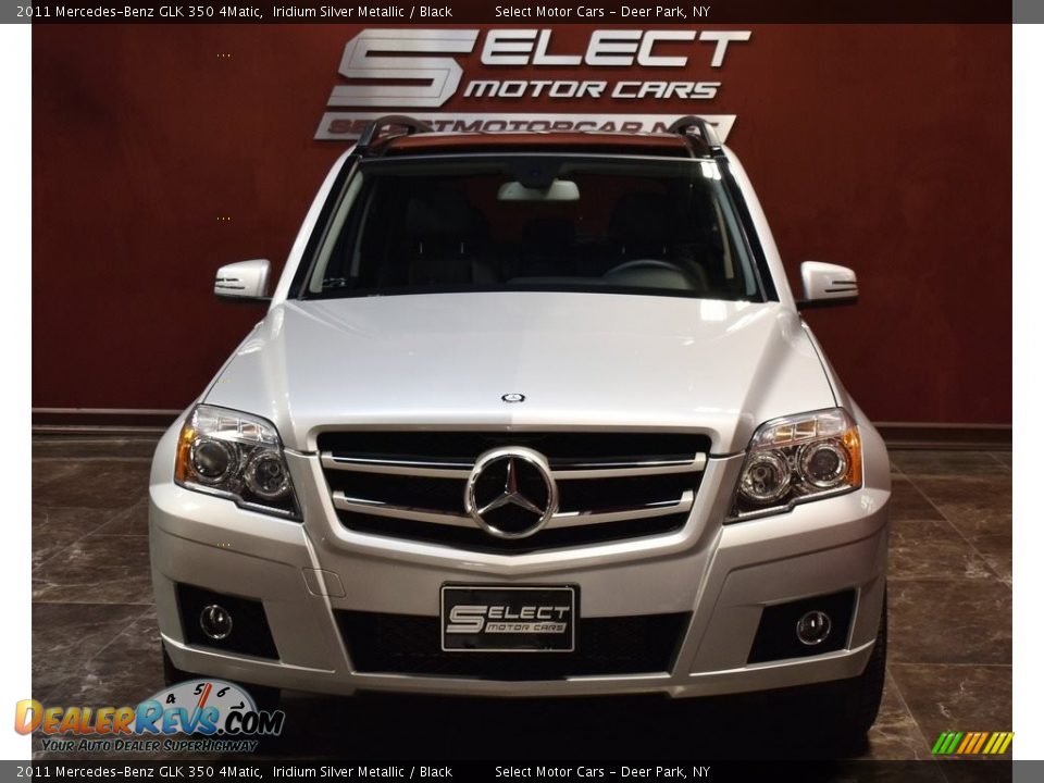 2011 Mercedes-Benz GLK 350 4Matic Iridium Silver Metallic / Black Photo #2