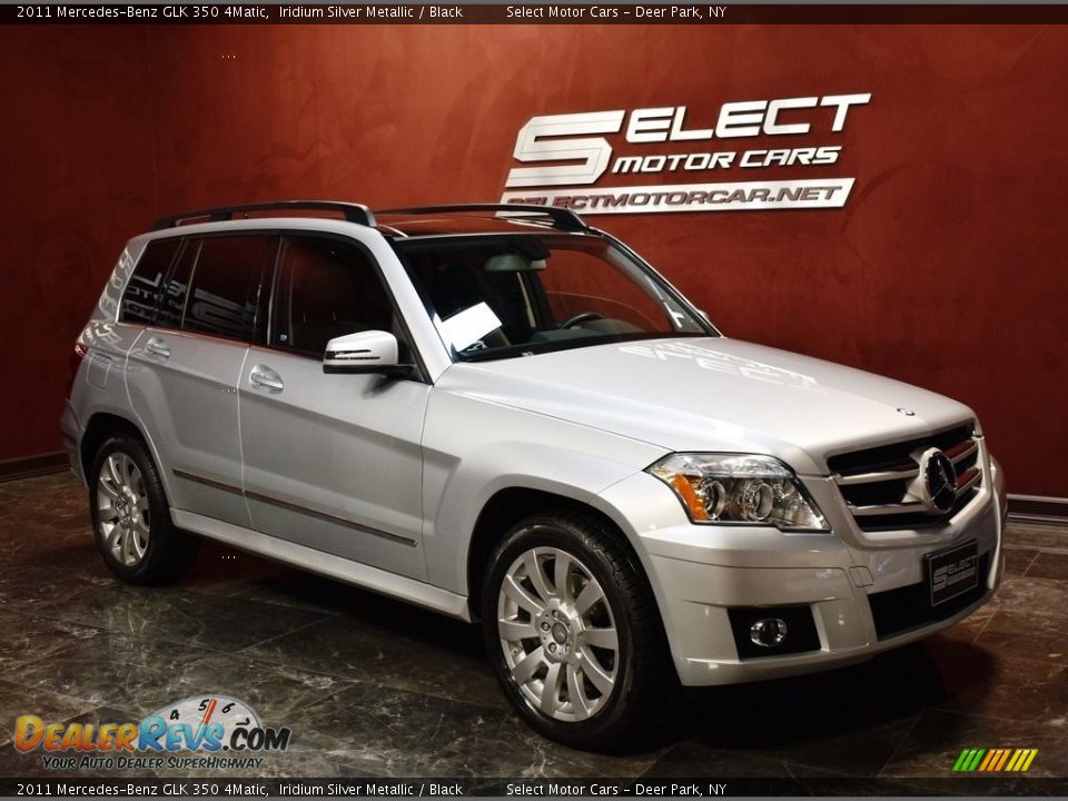 2011 Mercedes-Benz GLK 350 4Matic Iridium Silver Metallic / Black Photo #3