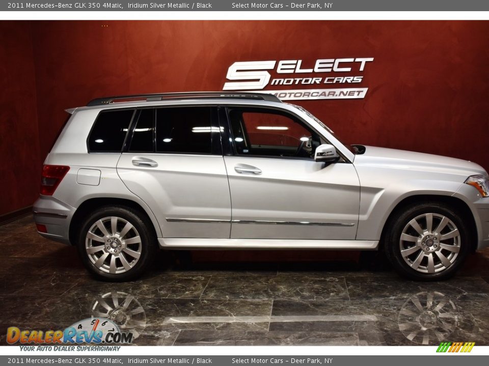 2011 Mercedes-Benz GLK 350 4Matic Iridium Silver Metallic / Black Photo #4