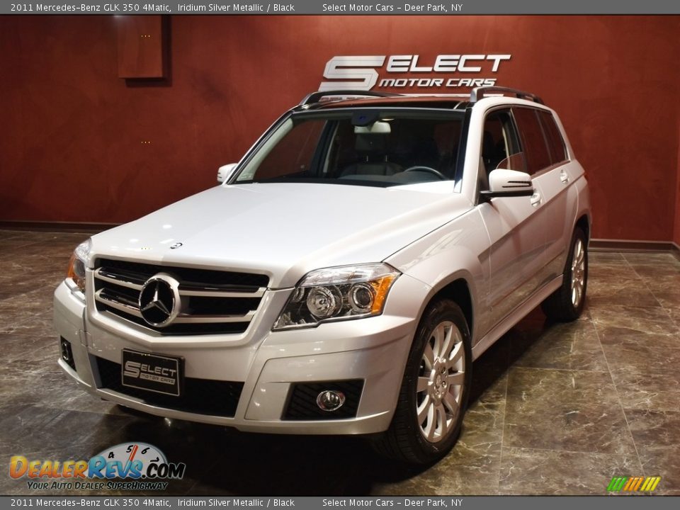 2011 Mercedes-Benz GLK 350 4Matic Iridium Silver Metallic / Black Photo #6