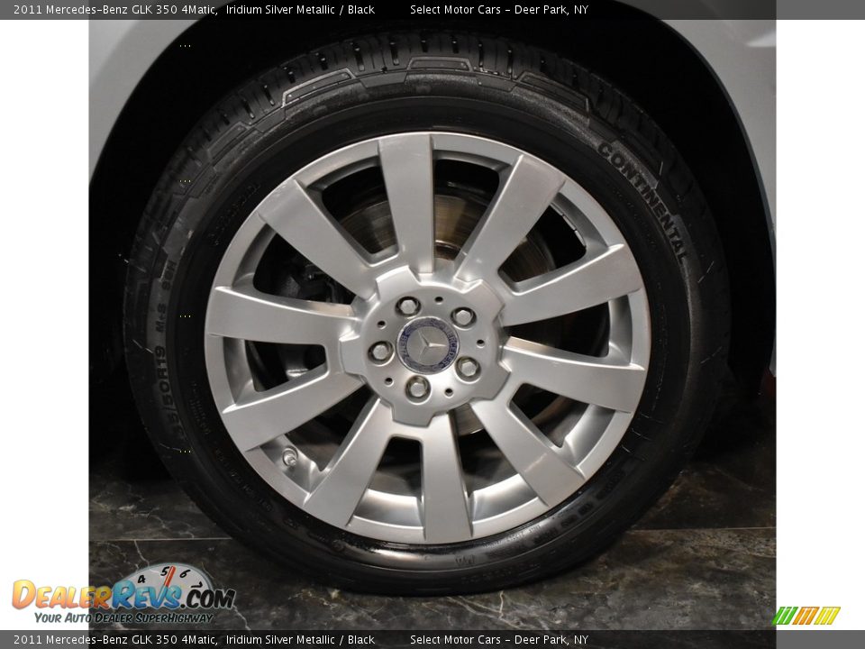 2011 Mercedes-Benz GLK 350 4Matic Iridium Silver Metallic / Black Photo #8
