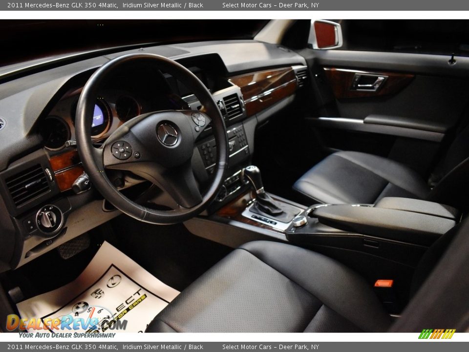 2011 Mercedes-Benz GLK 350 4Matic Iridium Silver Metallic / Black Photo #9
