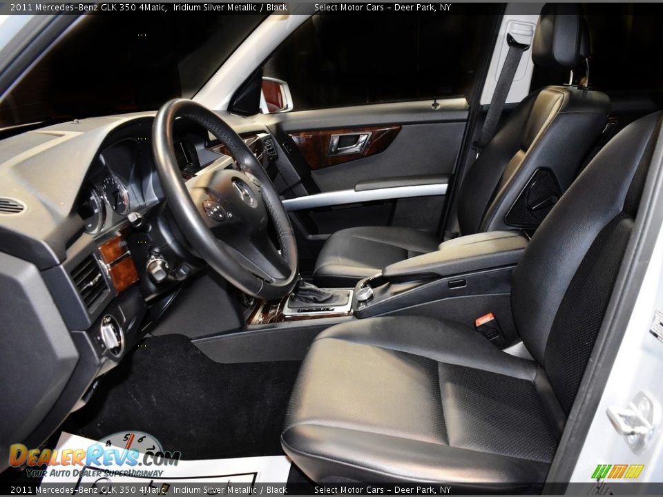 2011 Mercedes-Benz GLK 350 4Matic Iridium Silver Metallic / Black Photo #10
