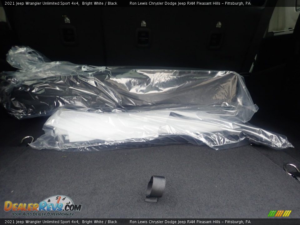 2021 Jeep Wrangler Unlimited Sport 4x4 Bright White / Black Photo #9