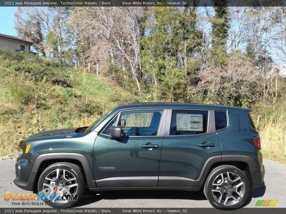 TechnoGreen Metallic 2021 Jeep Renegade Jeepster Photo #1