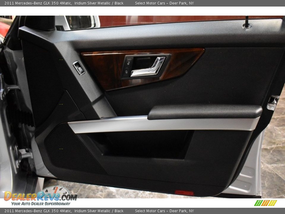 2011 Mercedes-Benz GLK 350 4Matic Iridium Silver Metallic / Black Photo #16