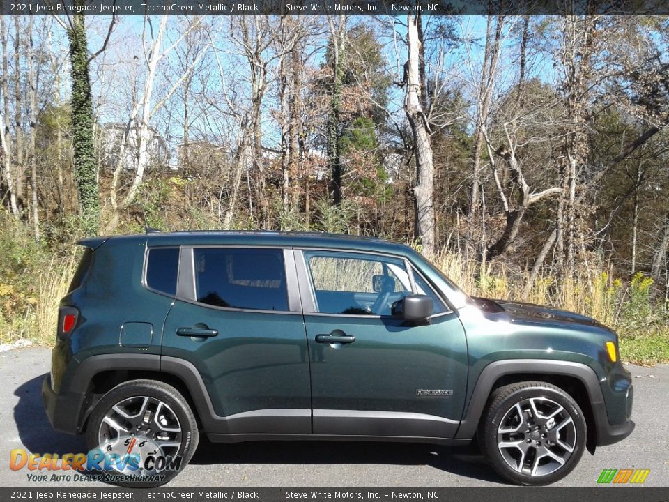 TechnoGreen Metallic 2021 Jeep Renegade Jeepster Photo #5