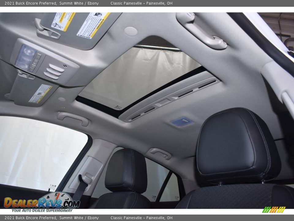 2021 Buick Encore Preferred Summit White / Ebony Photo #6