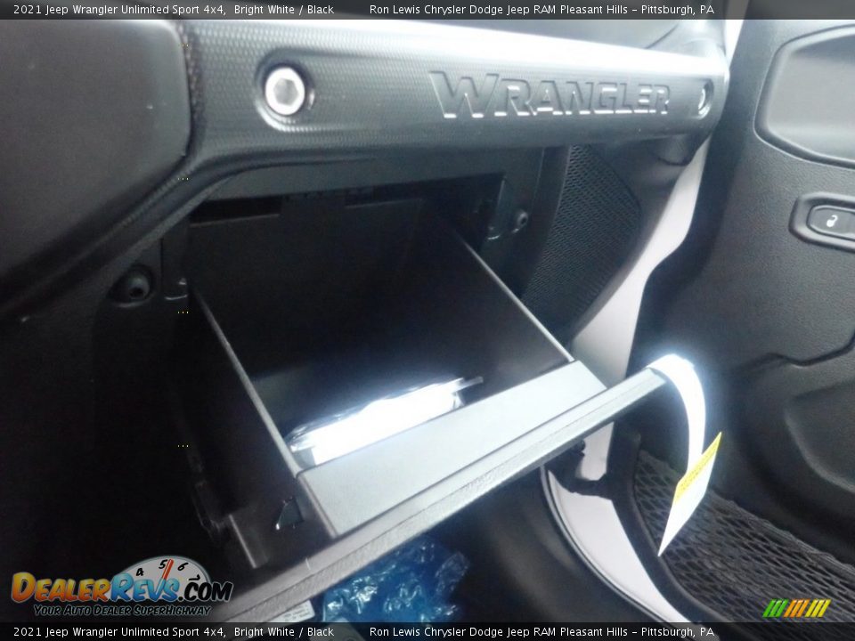 2021 Jeep Wrangler Unlimited Sport 4x4 Bright White / Black Photo #18