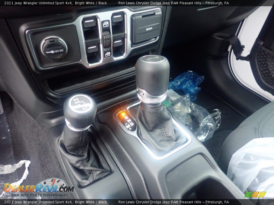 2021 Jeep Wrangler Unlimited Sport 4x4 Bright White / Black Photo #19