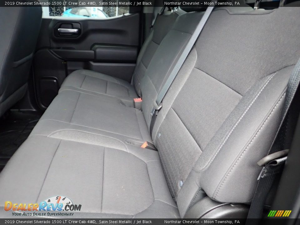 2019 Chevrolet Silverado 1500 LT Crew Cab 4WD Satin Steel Metallic / Jet Black Photo #20