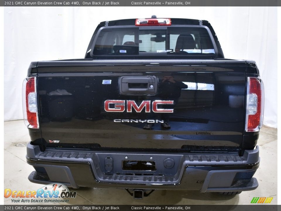 2021 GMC Canyon Elevation Crew Cab 4WD Onyx Black / Jet Black Photo #3