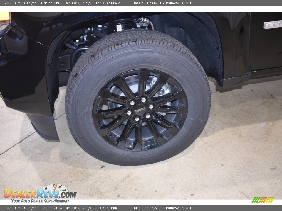 2021 GMC Canyon Elevation Crew Cab 4WD Onyx Black / Jet Black Photo #5
