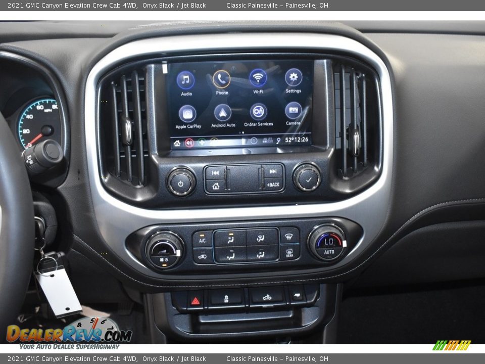 2021 GMC Canyon Elevation Crew Cab 4WD Onyx Black / Jet Black Photo #10