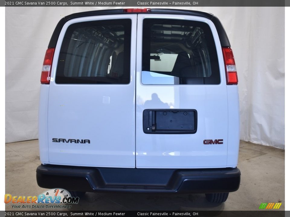 2021 GMC Savana Van 2500 Cargo Summit White / Medium Pewter Photo #3