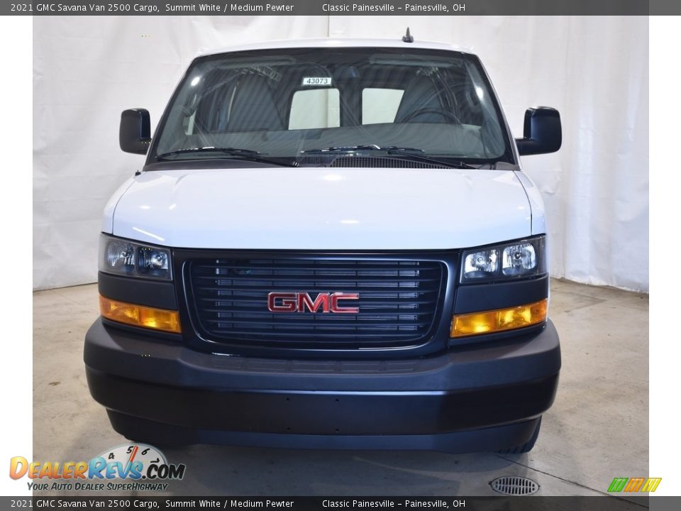 2021 GMC Savana Van 2500 Cargo Summit White / Medium Pewter Photo #4