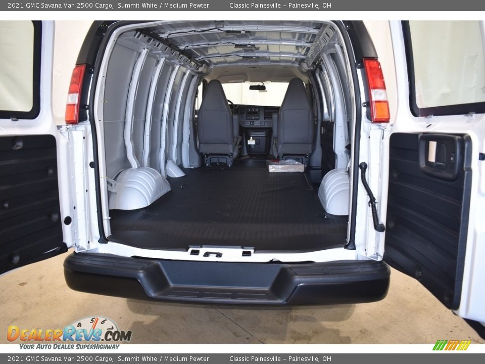 2021 GMC Savana Van 2500 Cargo Summit White / Medium Pewter Photo #7