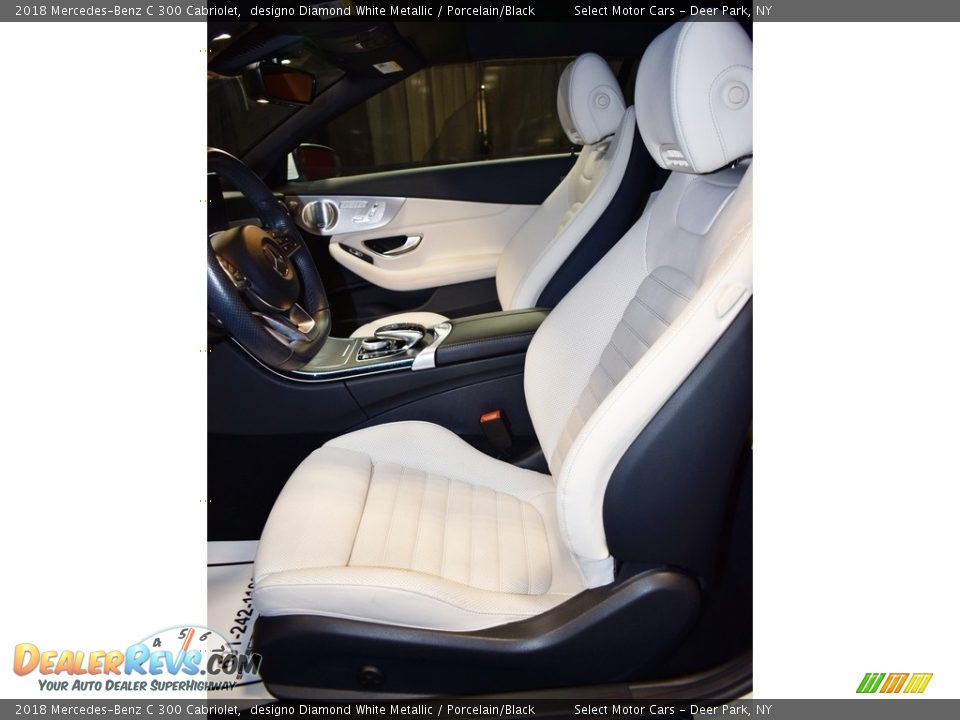 Front Seat of 2018 Mercedes-Benz C 300 Cabriolet Photo #10