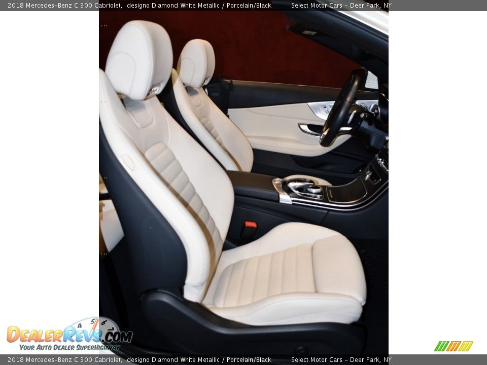 Front Seat of 2018 Mercedes-Benz C 300 Cabriolet Photo #16