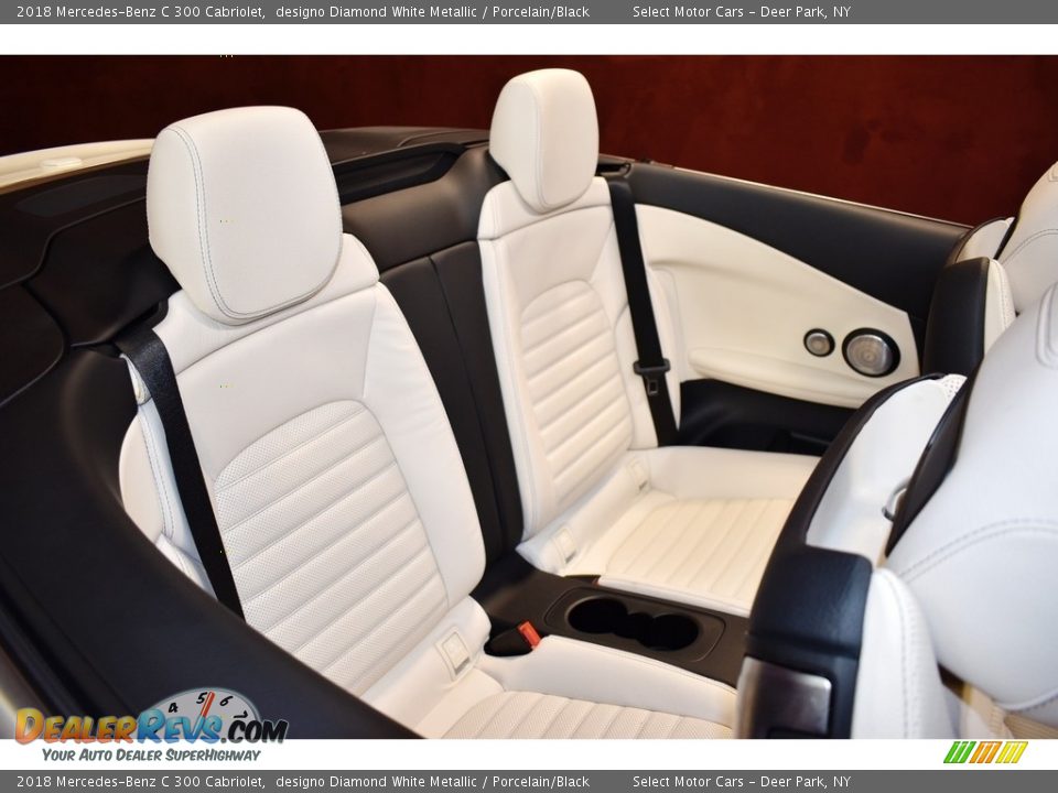 Rear Seat of 2018 Mercedes-Benz C 300 Cabriolet Photo #17
