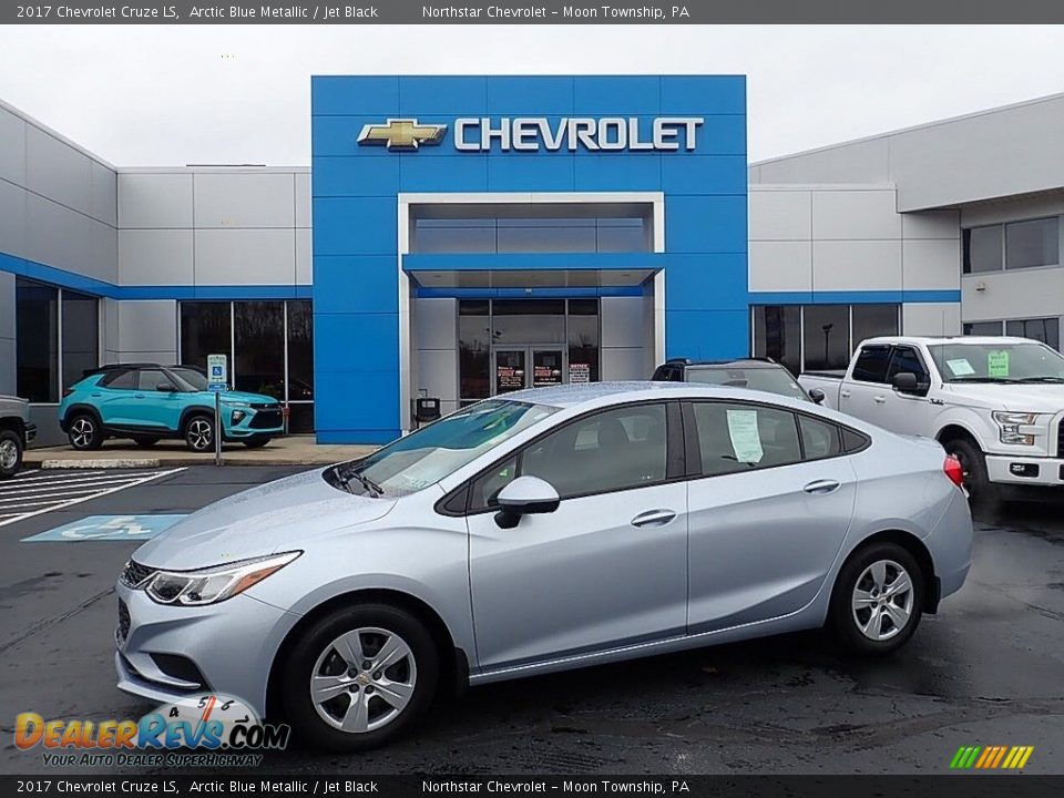 2017 Chevrolet Cruze LS Arctic Blue Metallic / Jet Black Photo #1