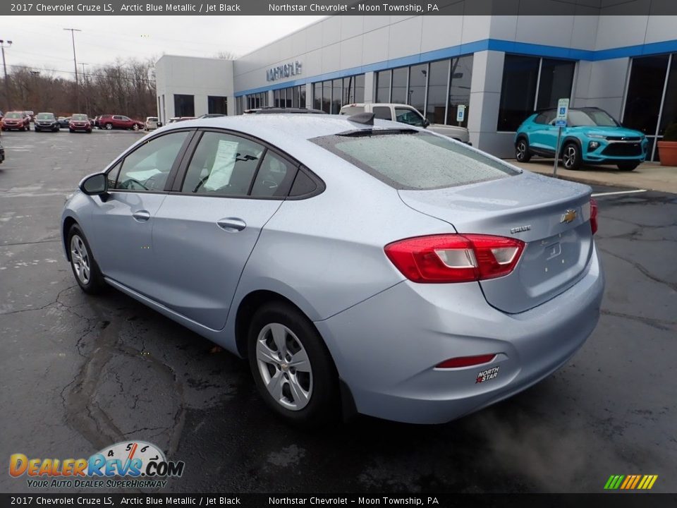 2017 Chevrolet Cruze LS Arctic Blue Metallic / Jet Black Photo #4