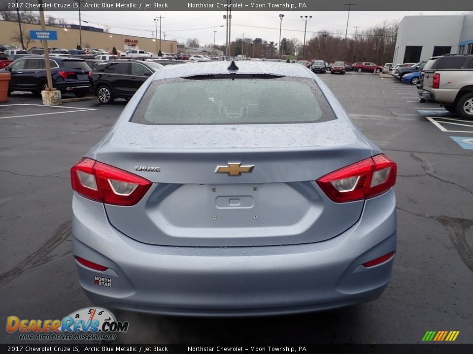 2017 Chevrolet Cruze LS Arctic Blue Metallic / Jet Black Photo #6