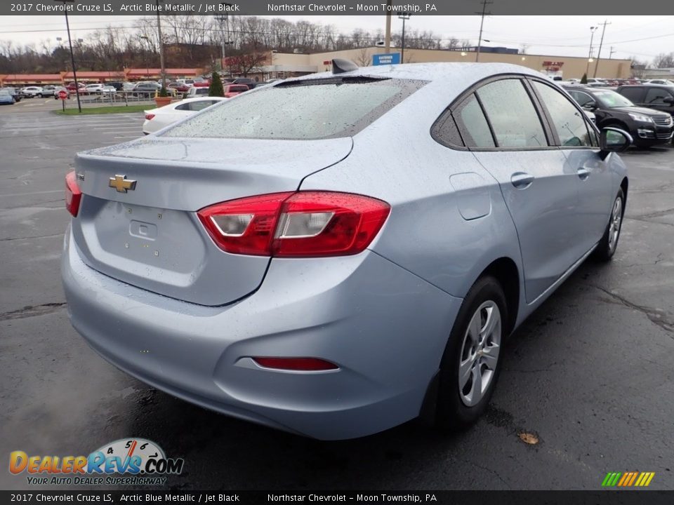 2017 Chevrolet Cruze LS Arctic Blue Metallic / Jet Black Photo #8