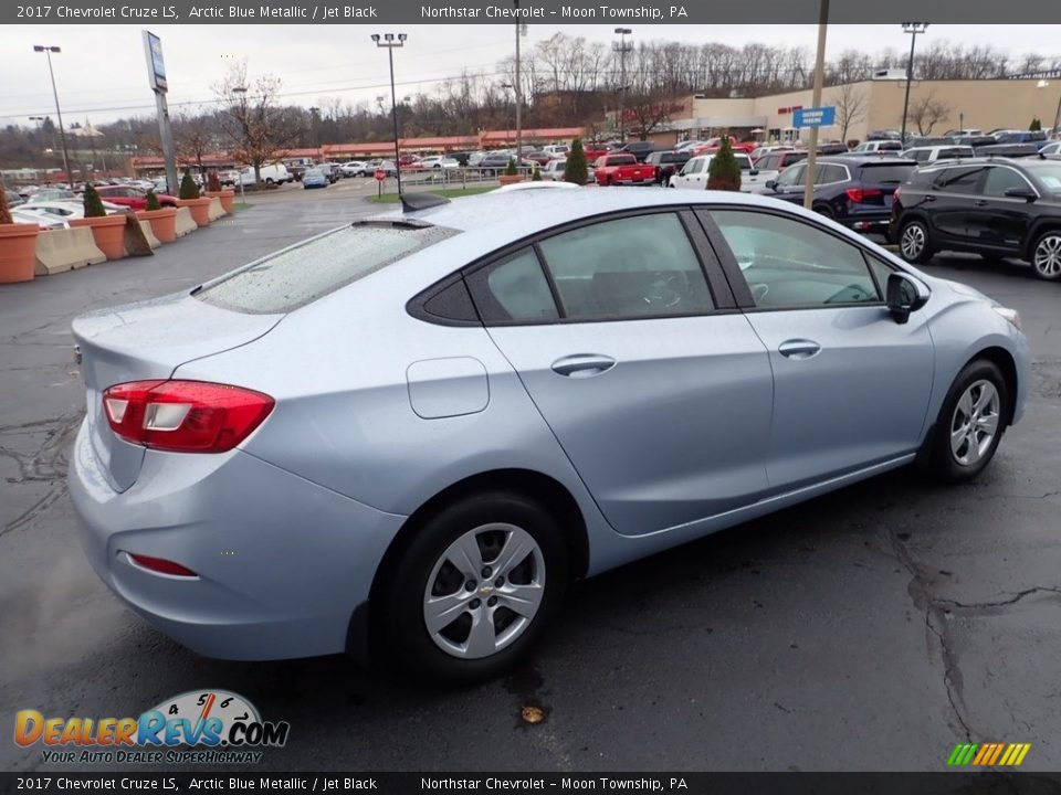 2017 Chevrolet Cruze LS Arctic Blue Metallic / Jet Black Photo #9