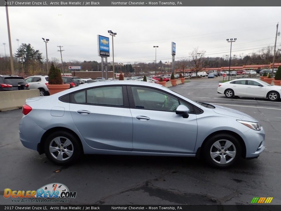 2017 Chevrolet Cruze LS Arctic Blue Metallic / Jet Black Photo #10