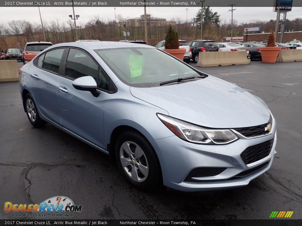 2017 Chevrolet Cruze LS Arctic Blue Metallic / Jet Black Photo #11