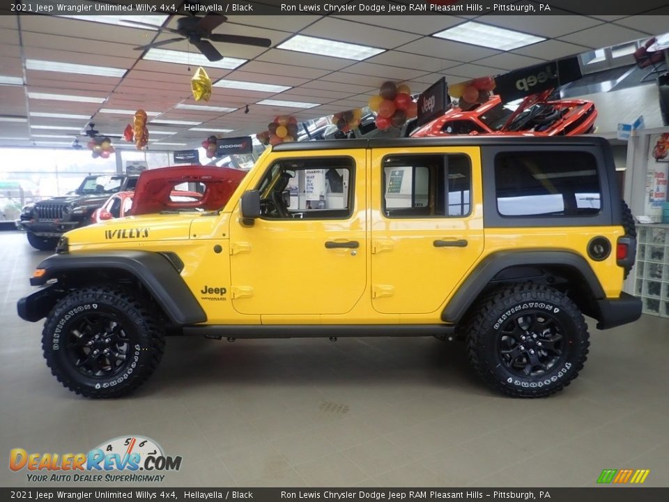 Hellayella 2021 Jeep Wrangler Unlimited Willys 4x4 Photo #7