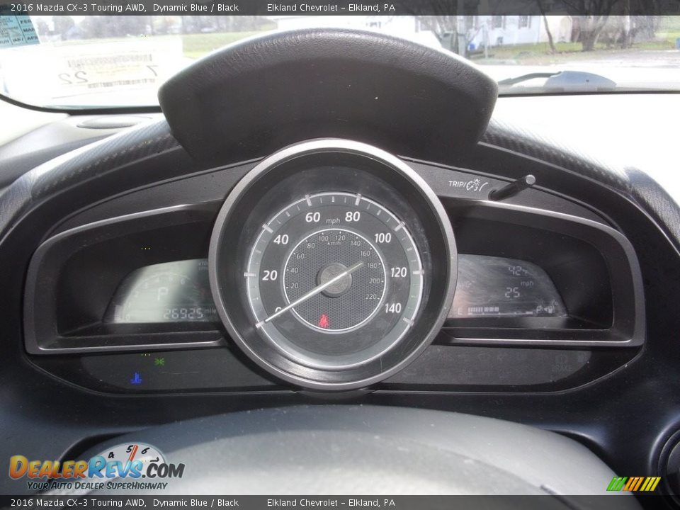 2016 Mazda CX-3 Touring AWD Gauges Photo #14