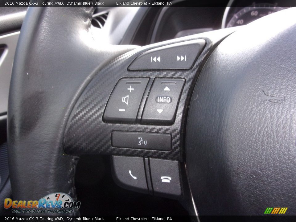 2016 Mazda CX-3 Touring AWD Steering Wheel Photo #18