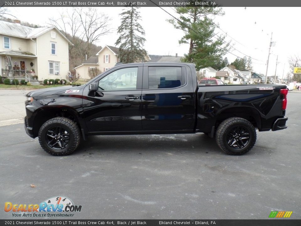 Black 2021 Chevrolet Silverado 1500 LT Trail Boss Crew Cab 4x4 Photo #11