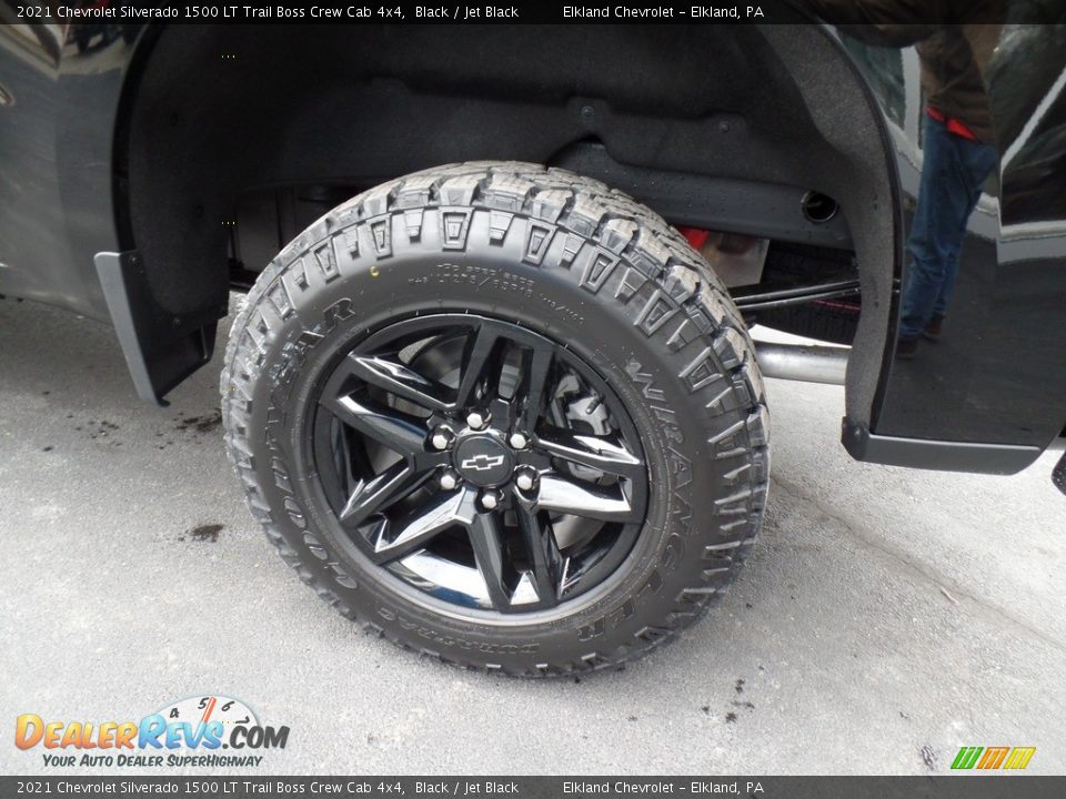 2021 Chevrolet Silverado 1500 LT Trail Boss Crew Cab 4x4 Wheel Photo #13