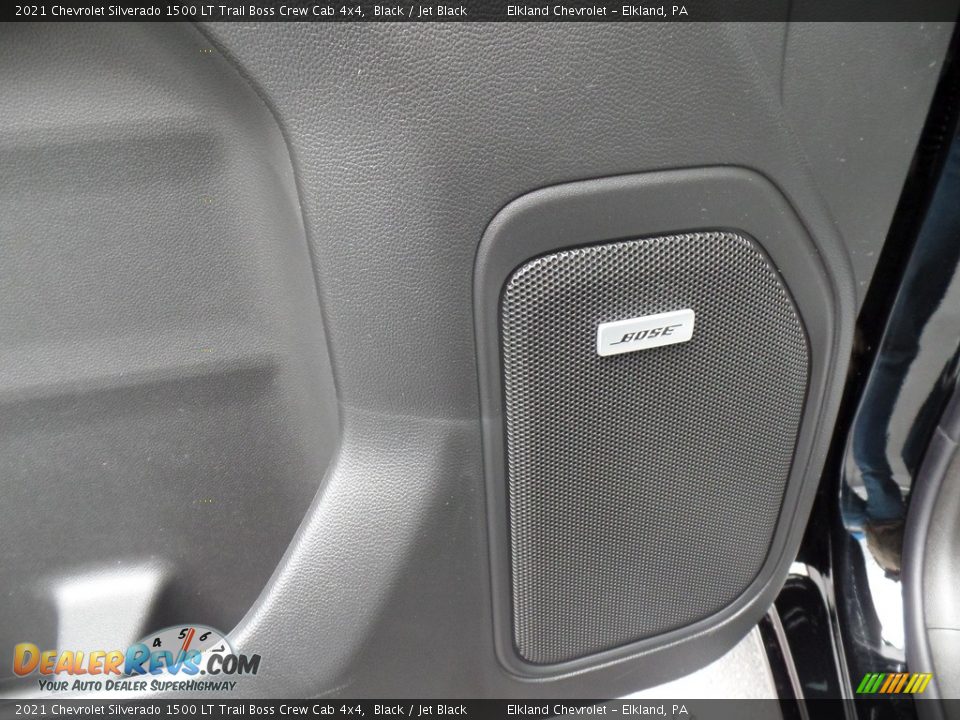 2021 Chevrolet Silverado 1500 LT Trail Boss Crew Cab 4x4 Black / Jet Black Photo #20