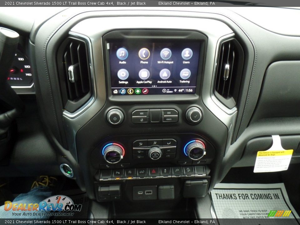 2021 Chevrolet Silverado 1500 LT Trail Boss Crew Cab 4x4 Black / Jet Black Photo #29