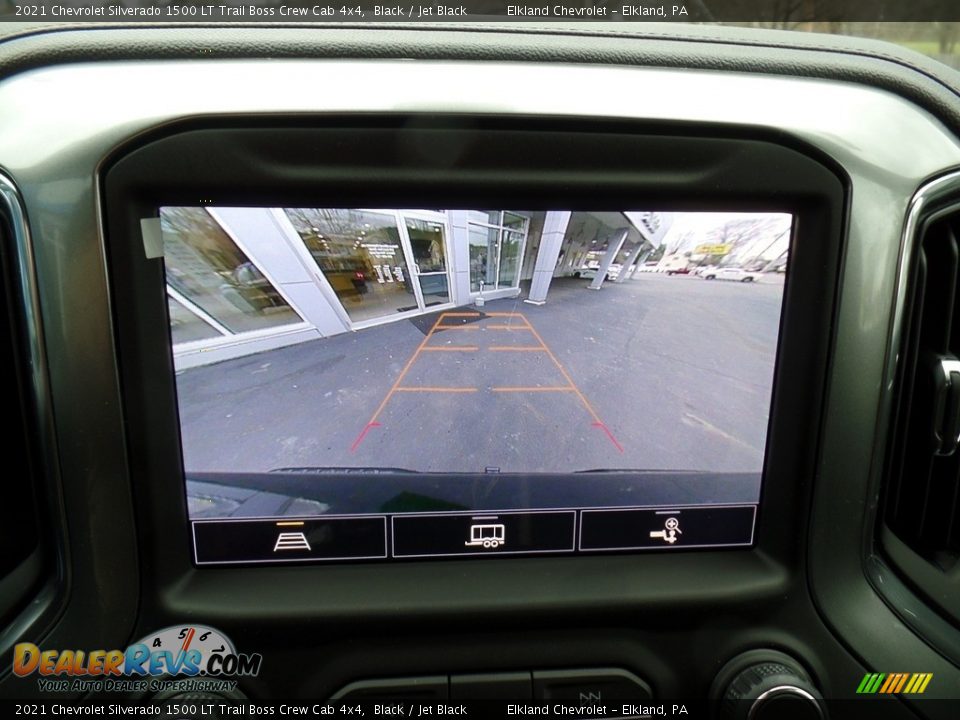2021 Chevrolet Silverado 1500 LT Trail Boss Crew Cab 4x4 Black / Jet Black Photo #32