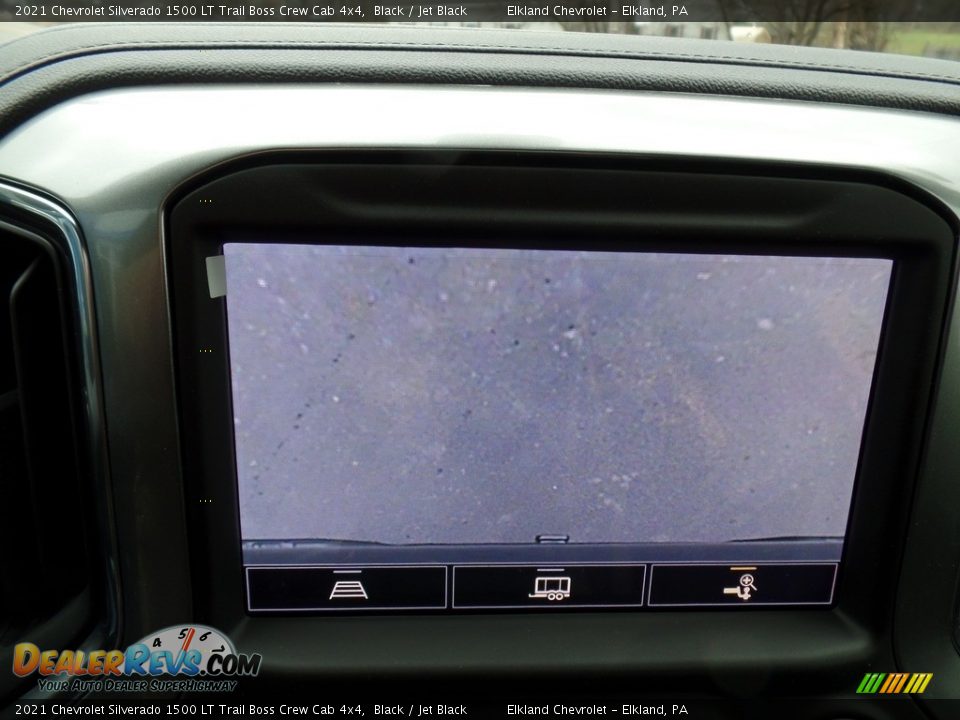 2021 Chevrolet Silverado 1500 LT Trail Boss Crew Cab 4x4 Black / Jet Black Photo #33